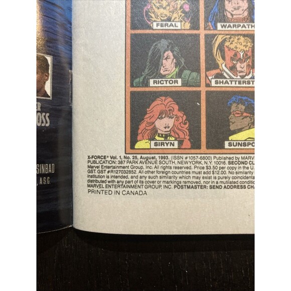 X-Force: Assorted, No. 19, 22, 24-29, 33, 36, & 38. Marvel Comics (1993-94) - Picture 14 of 16